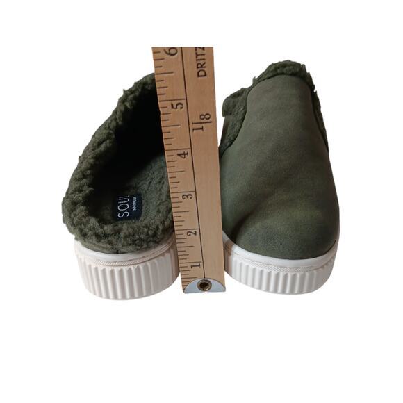 NEW‎ NATURALIZER SOUL Slip On Mules Comfort Shoes Size 9 Green Rubber Sole - Picture 5 of 9